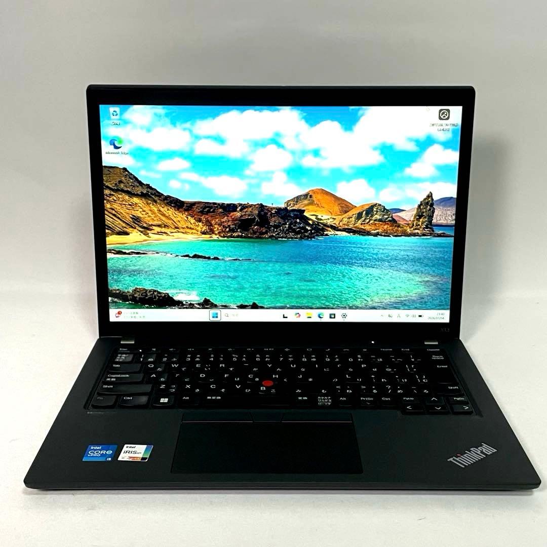 高性能ノートPC Lenovo ThinkPad X13 持ち運びに パソコン