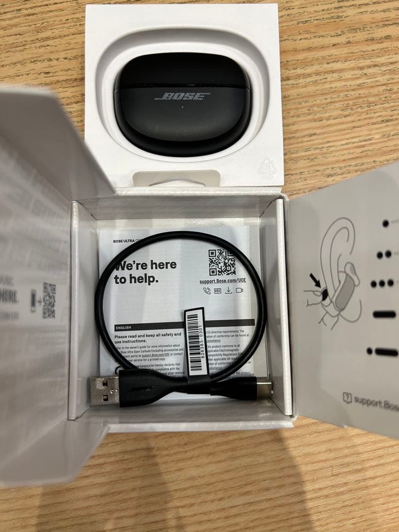 BOSE｜ボーズ フルワイヤレスイヤホン　ブラック