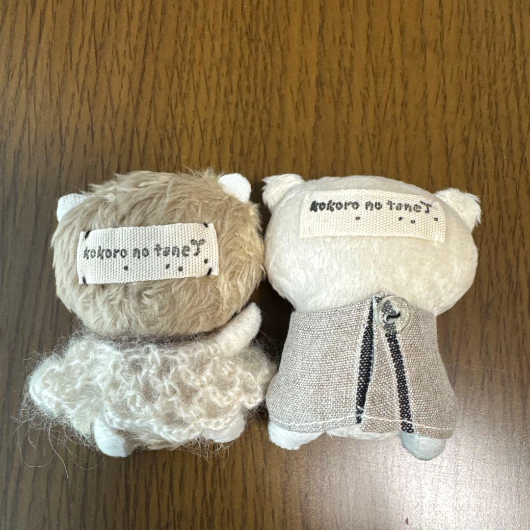 kokoro no tane ぬいぐるみ セット　ほっこり　クマ