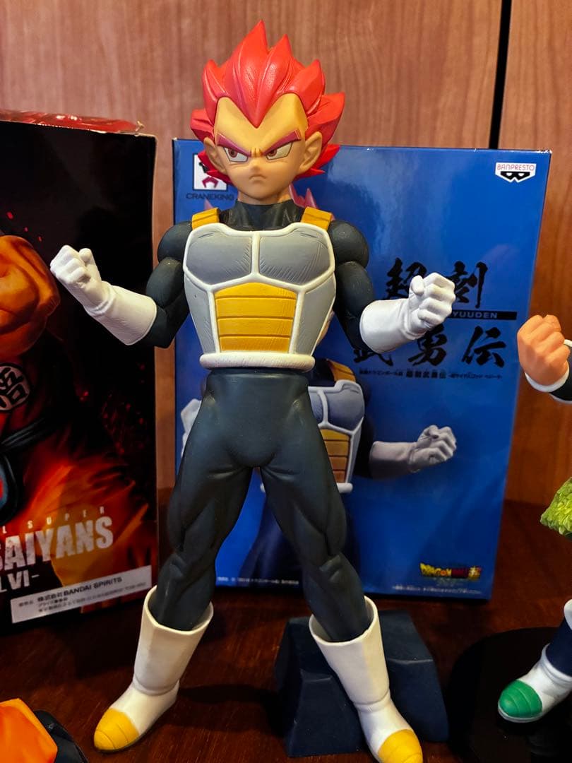 スーパーサイヤ人神　ベジータ　ブロリー3体セット⭐︎