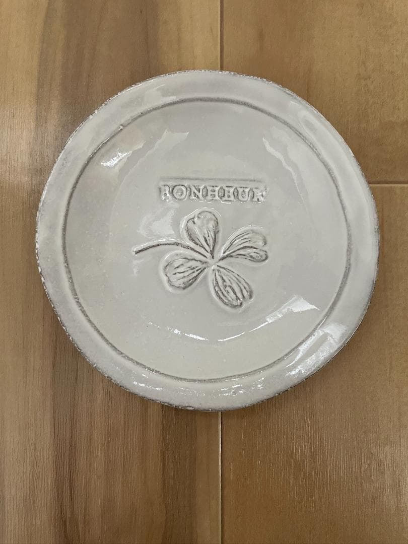 未使用 アスティエ・ド・ヴィラット ナタリー・レテ クローバー 皿 プレート