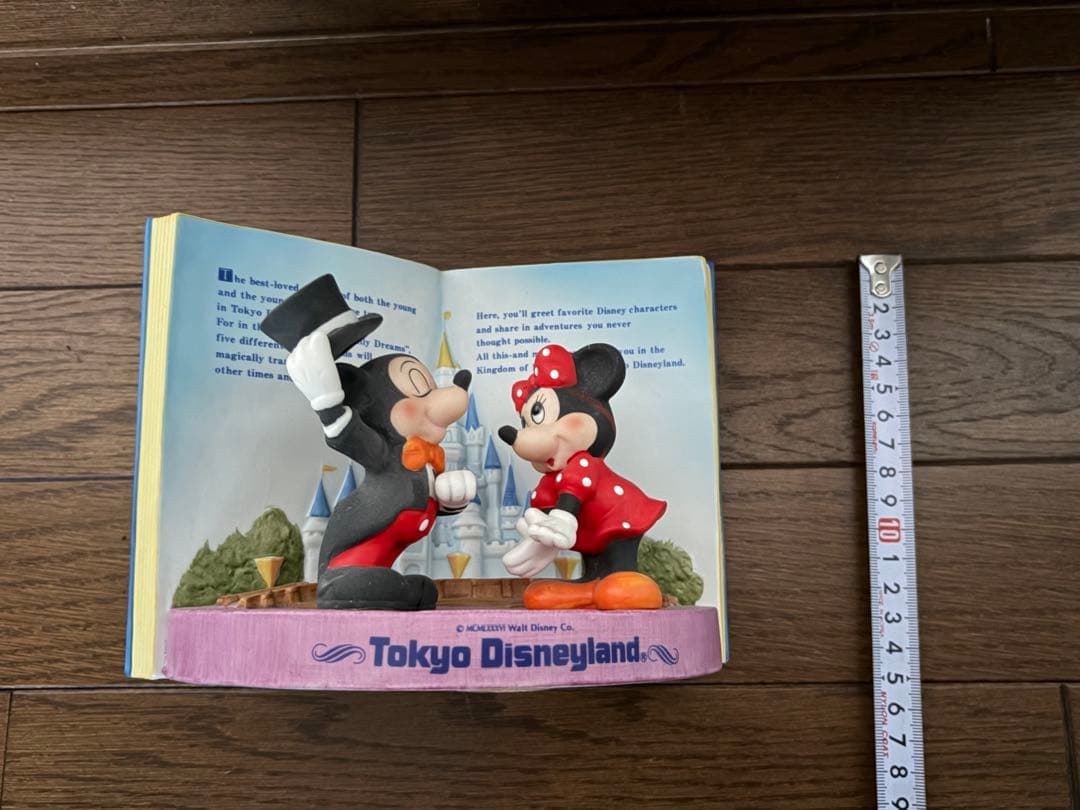 東京ディズニーランド　ミッキーマウス＆ミニー陶器