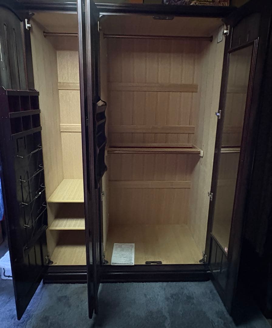 ※２月末まで※ 洋服タンス　府中家具　ブラウン