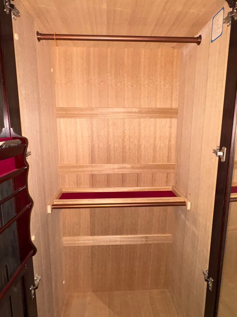 ※２月末まで※ 洋服タンス　府中家具　ブラウン