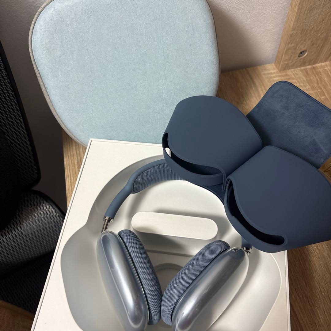 【即購入歓迎】apple AirPods Max 第二世代　ブルー ほぼ新品