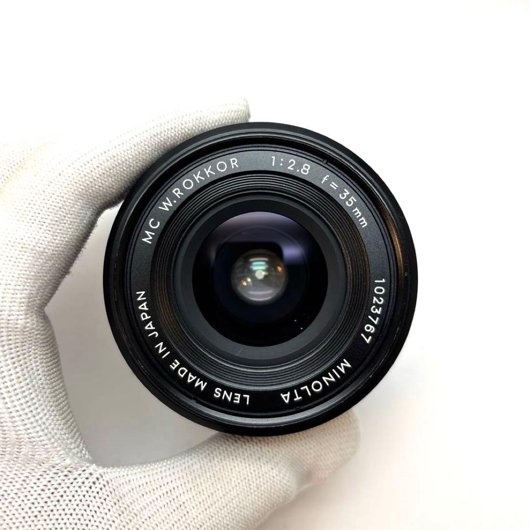 【美品】MINOLTA MC W.ROKKOR 35mm f2.8