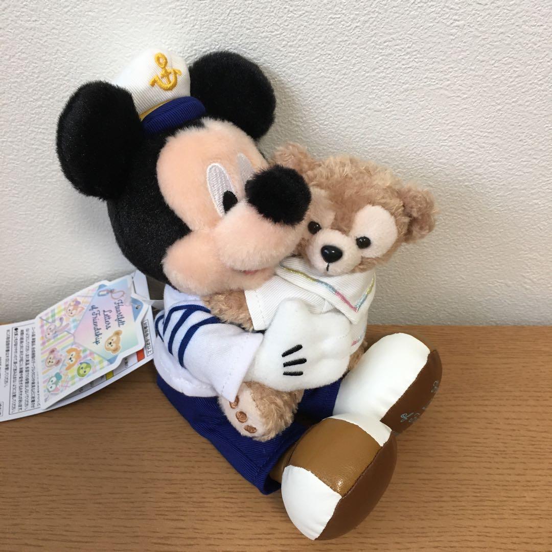 東京ディズニーシー　ハートフェルトレターズオブフレンドシップ　ぬいぐるみバッジ