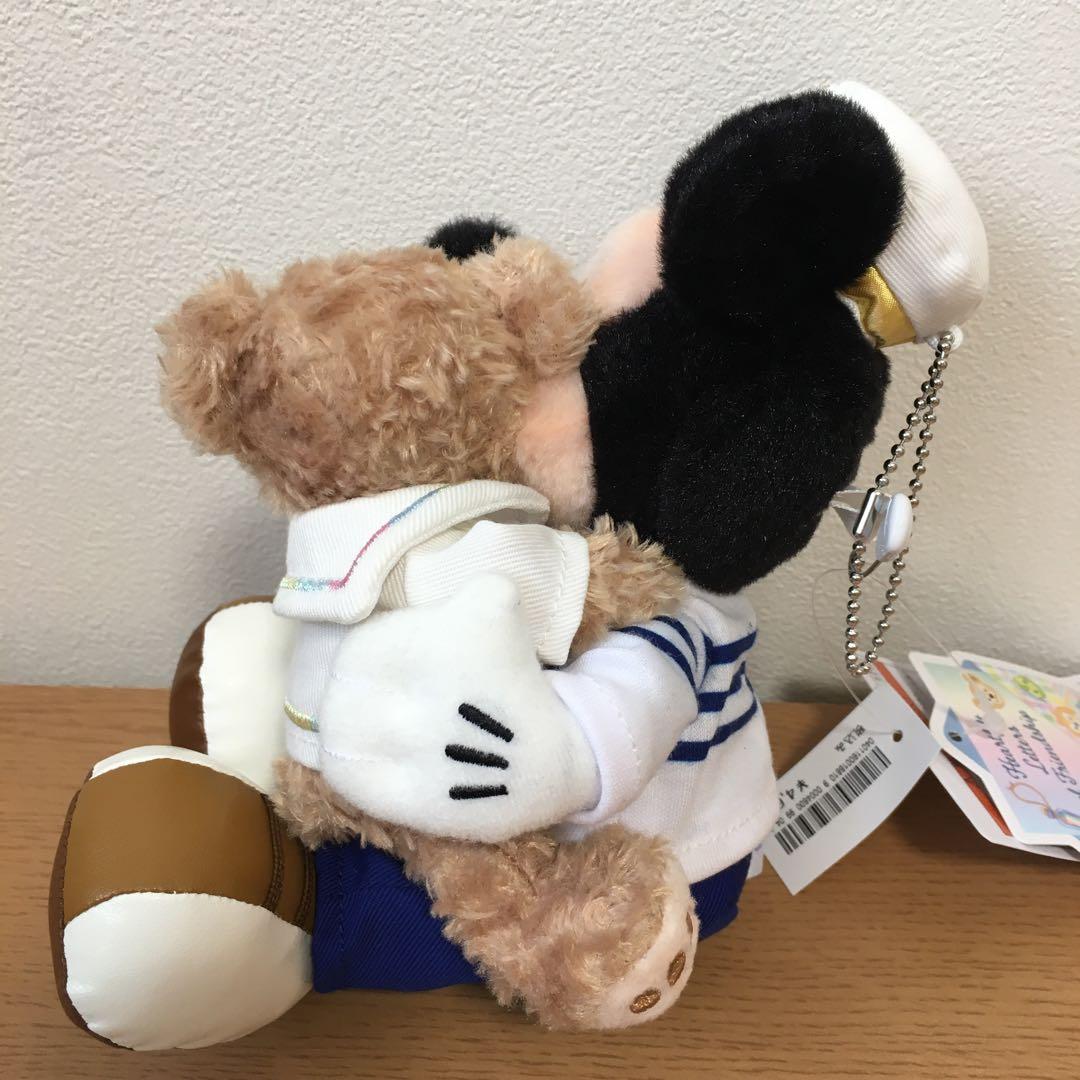 東京ディズニーシー　ハートフェルトレターズオブフレンドシップ　ぬいぐるみバッジ