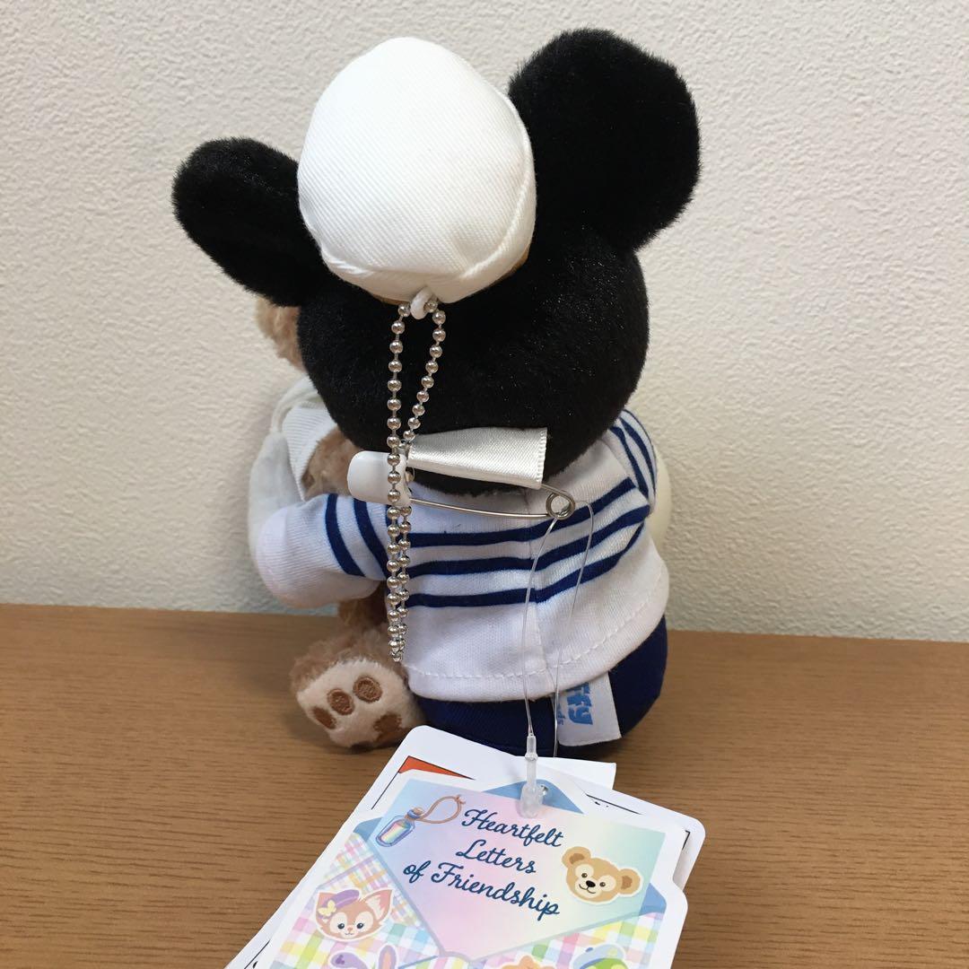 東京ディズニーシー　ハートフェルトレターズオブフレンドシップ　ぬいぐるみバッジ