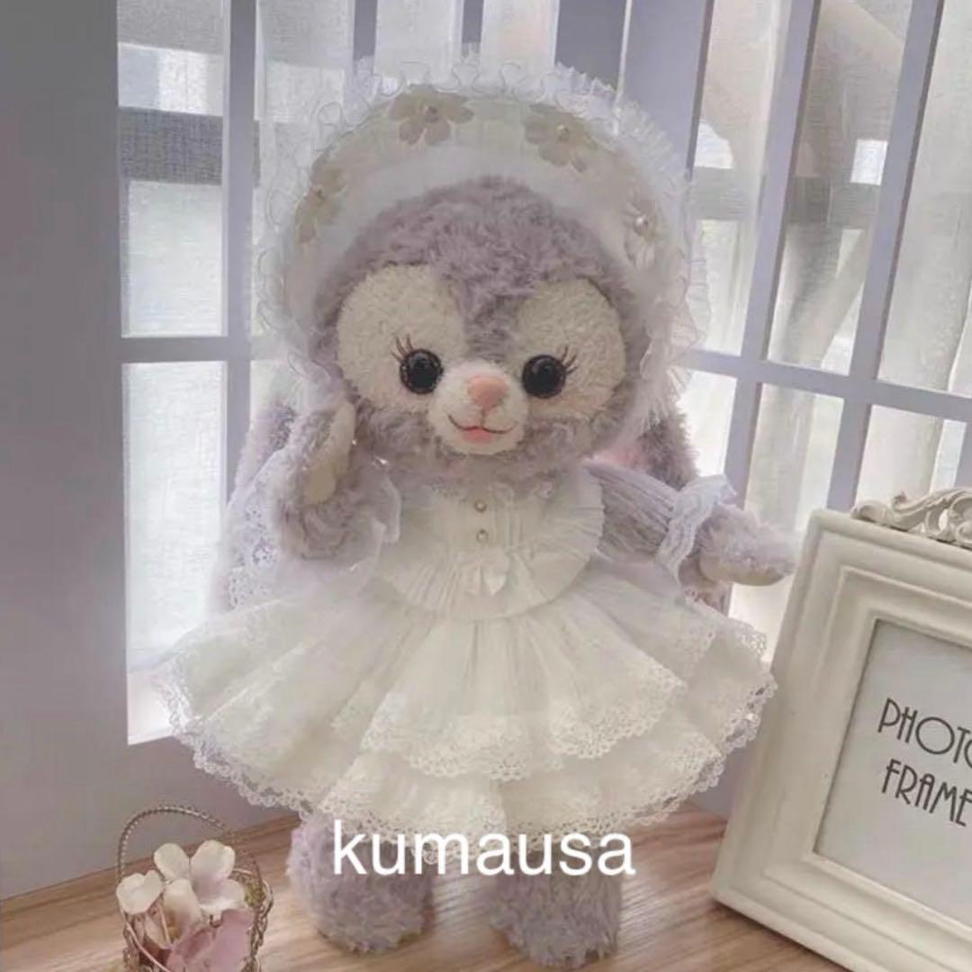 20cm人型ぬいぐるみか着せ替えワンピース　2着