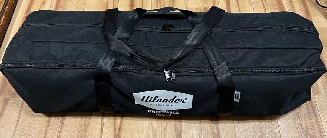 Hilander CHEF TABLE 90x60cmナチュラル(バンブー竹製)