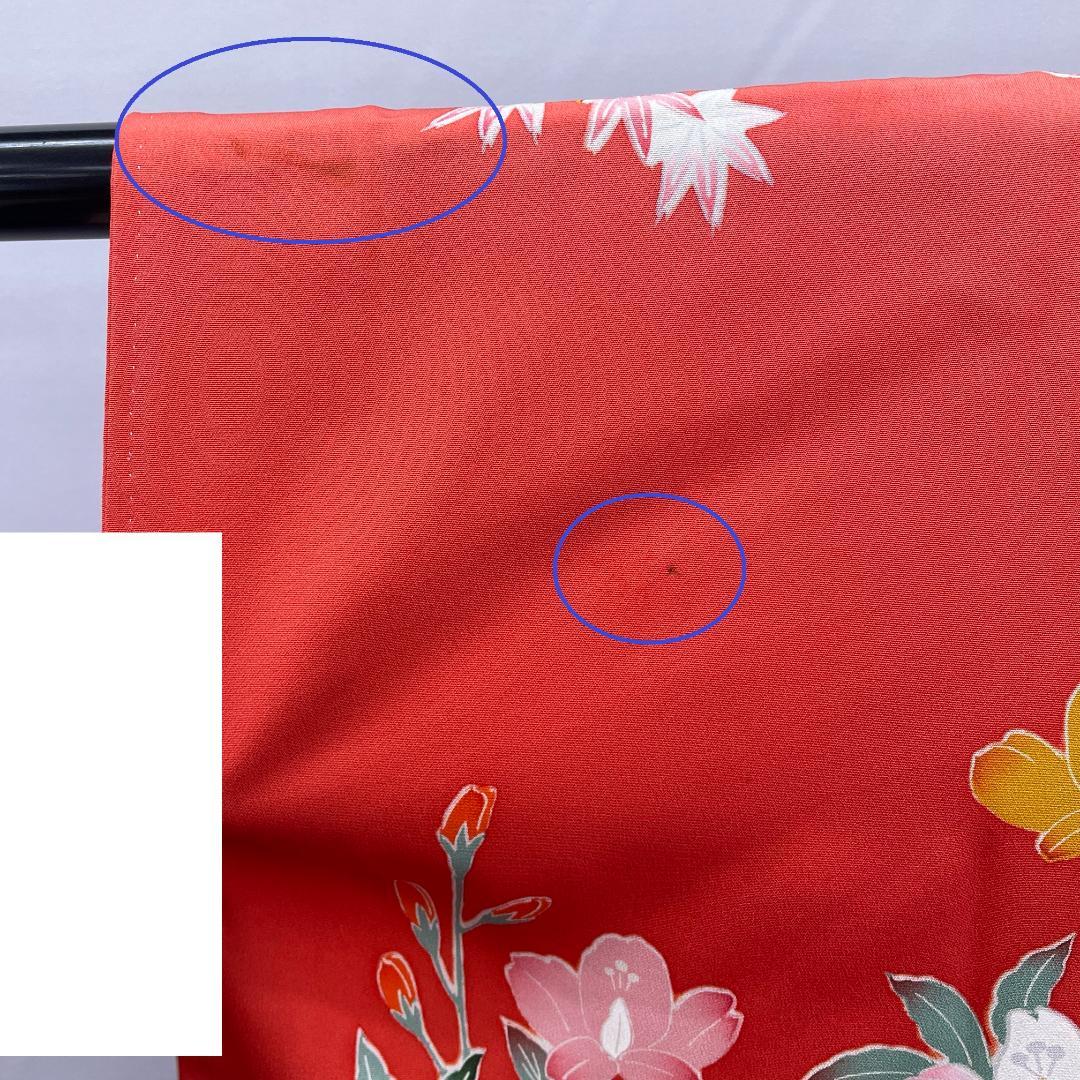 Y★4047★ 子供着物 七五三 女の子 四つ身 単品
