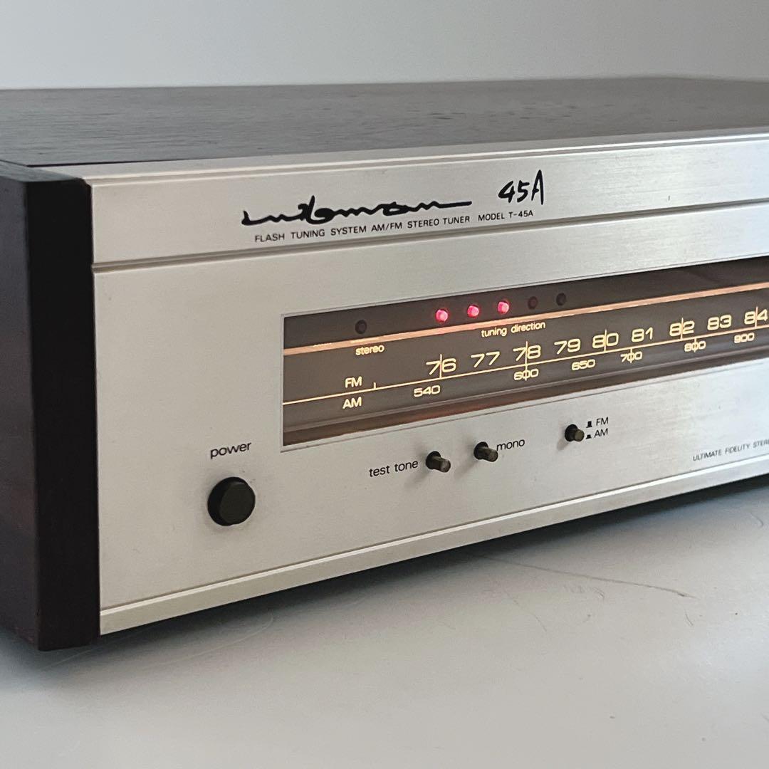 【良品・動作品】 LUXMAN T-45A AM/FM ステレオチューナー