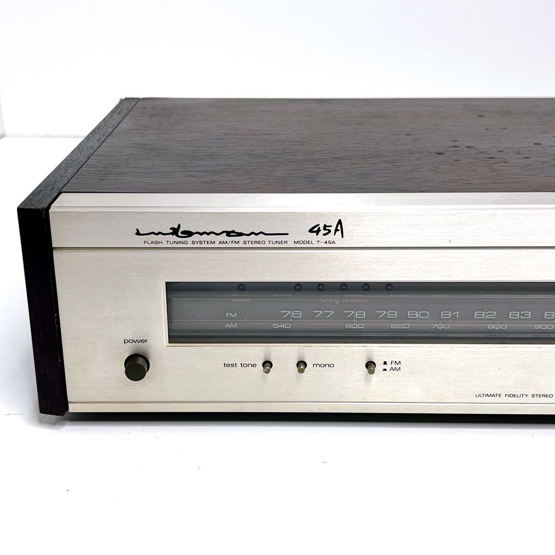 【良品・動作品】 LUXMAN T-45A AM/FM ステレオチューナー