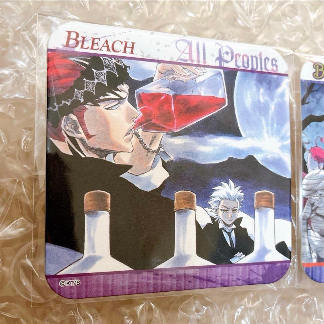 日番谷冬獅郎 黒崎一護 アートコースター BLEACH原作 阿散井恋次朽木ルキア