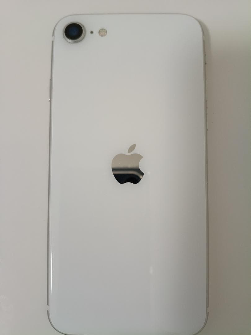 【美品】iPhone SE2 64GB ホワイト SIMフリー 箱あり