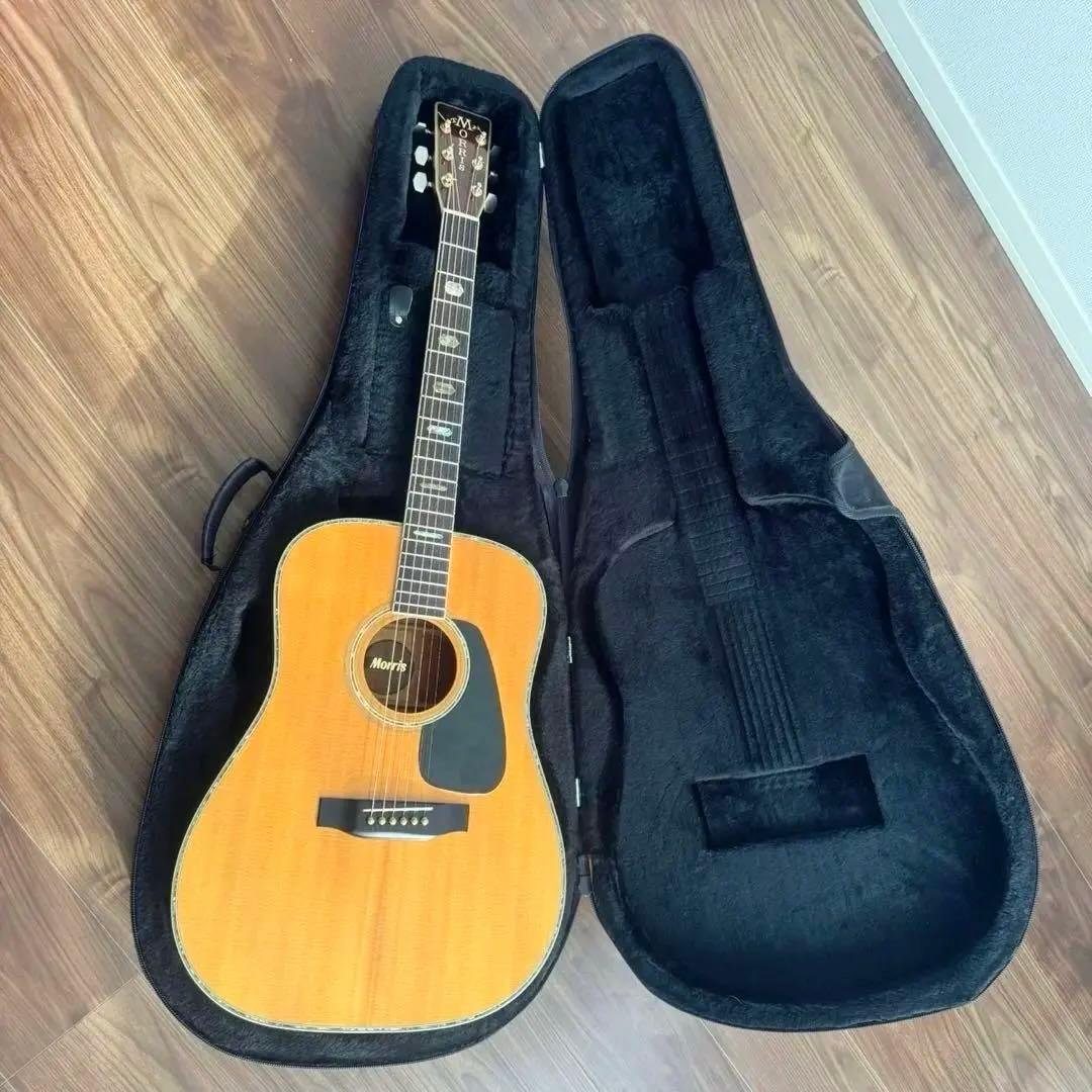 【美品】Morris TF-801 ハカランダ アコースティックギター