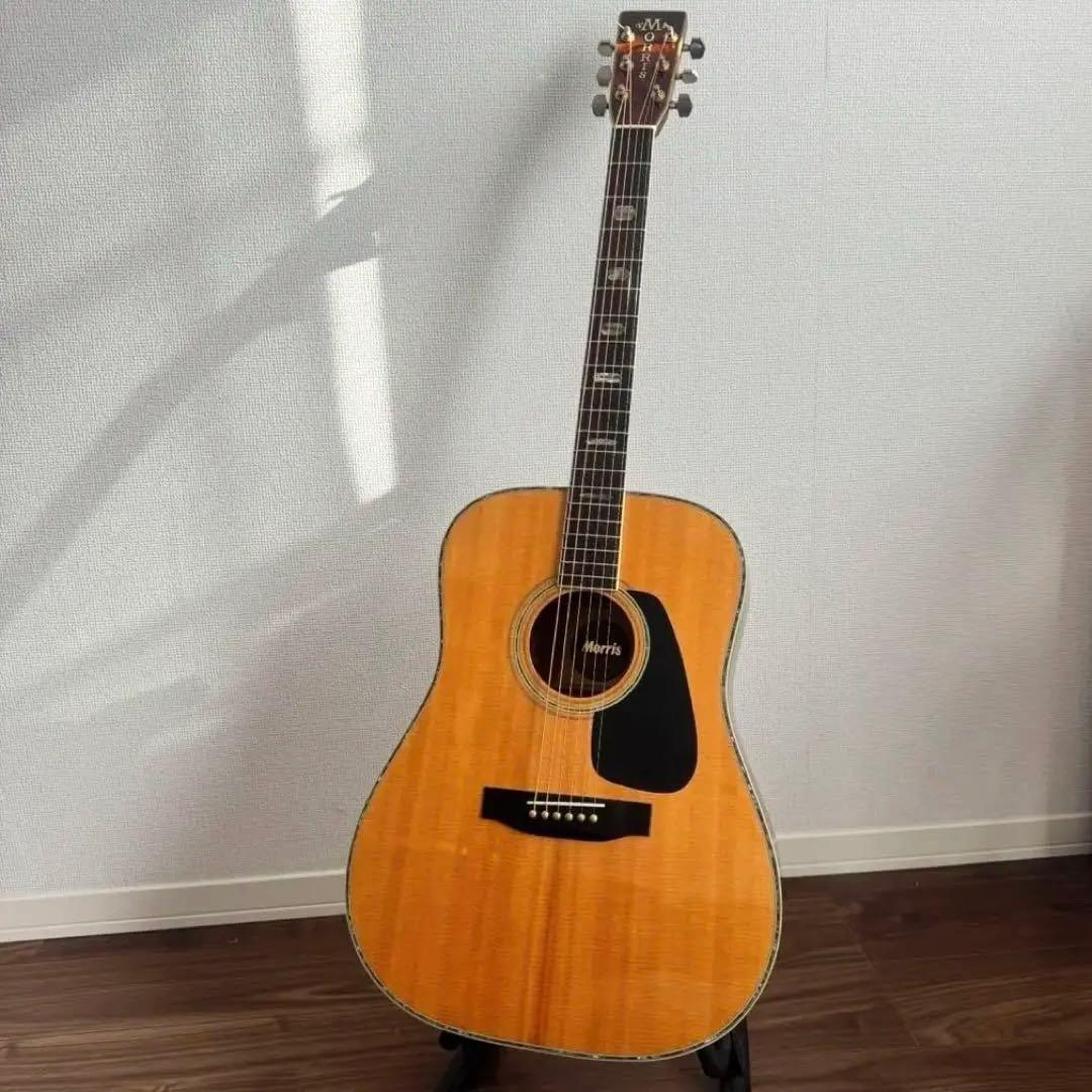 【美品】Morris TF-801 ハカランダ アコースティックギター