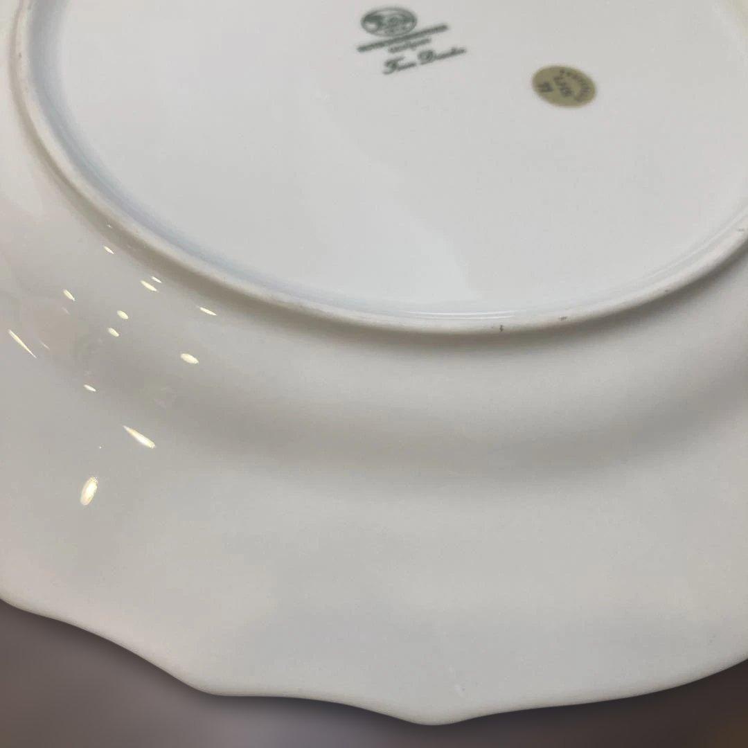 【フッチェンロイター】　ドレスデン　フラワー　平皿 4枚