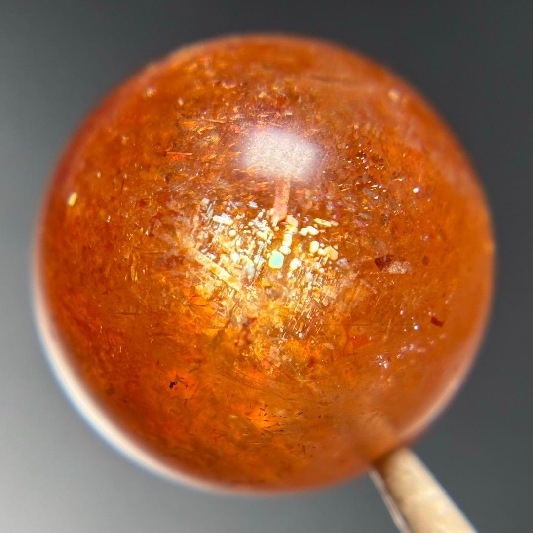 極上 ギラギラ濃密 アルーシャサンストーンＫ862