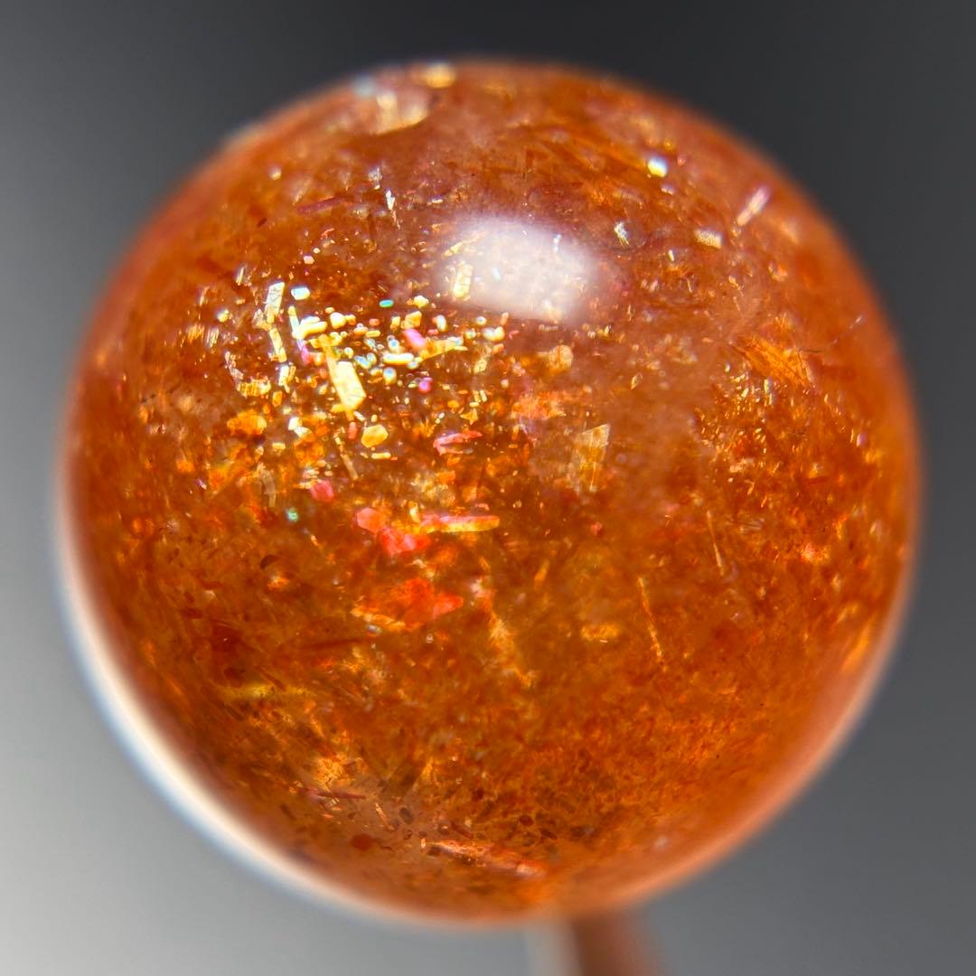 極上 ギラギラ濃密 アルーシャサンストーンＫ862