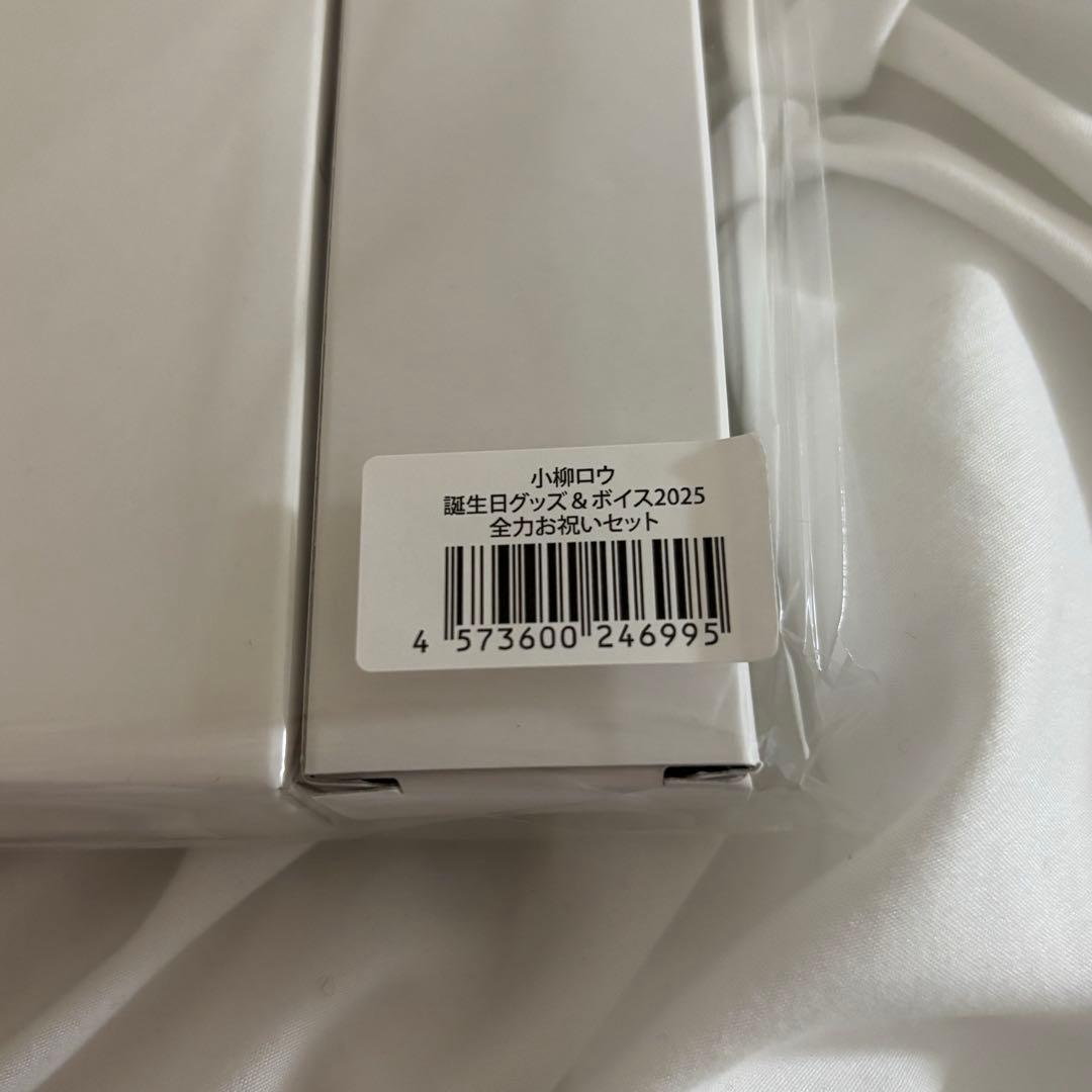 小柳ロウ 全力お祝いセット 誕生日グッズ