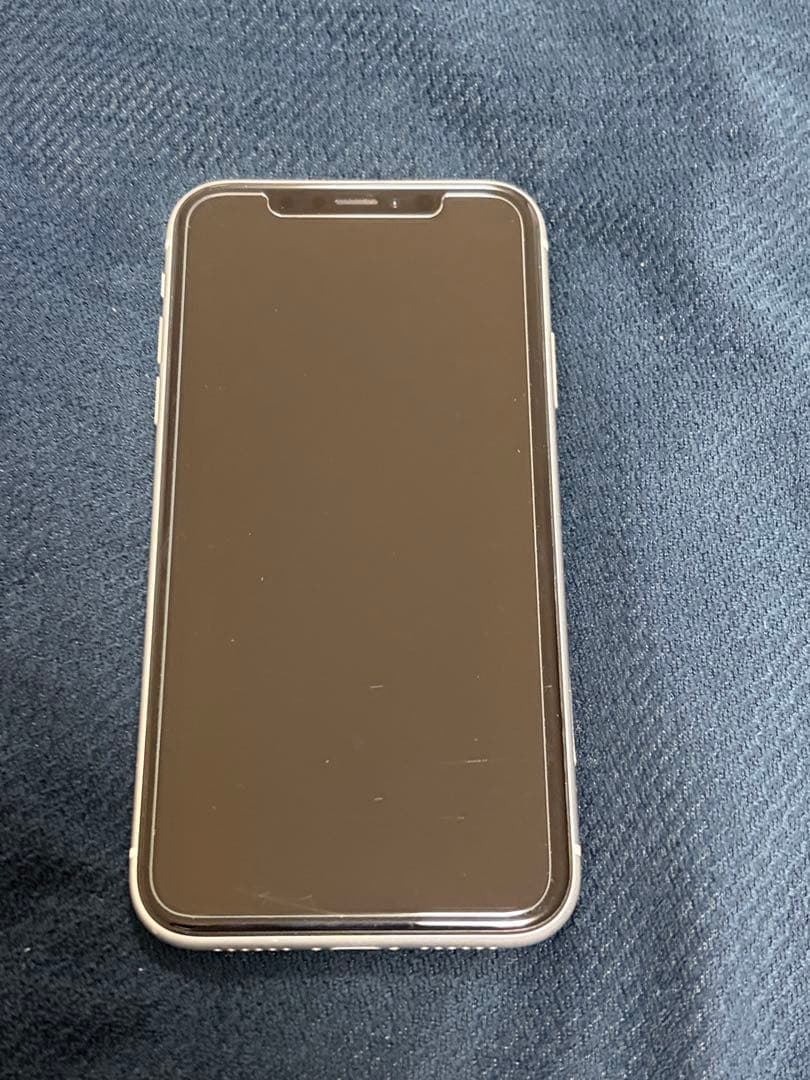 iPhoneXR 操作不良なし ホワイト 64GB SIMロック解除済み 初期化