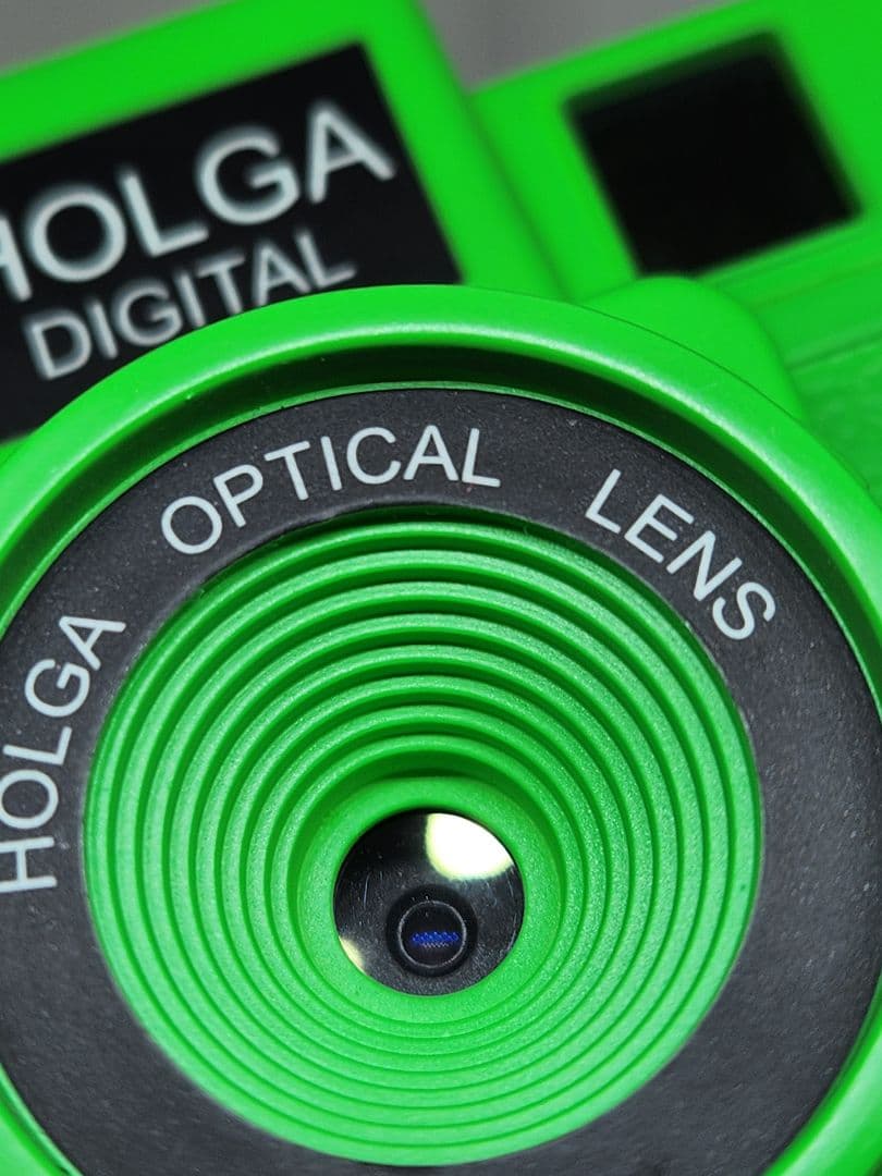 限定カラー HOLGA DIGITAL ネオングリーン トイカメラ