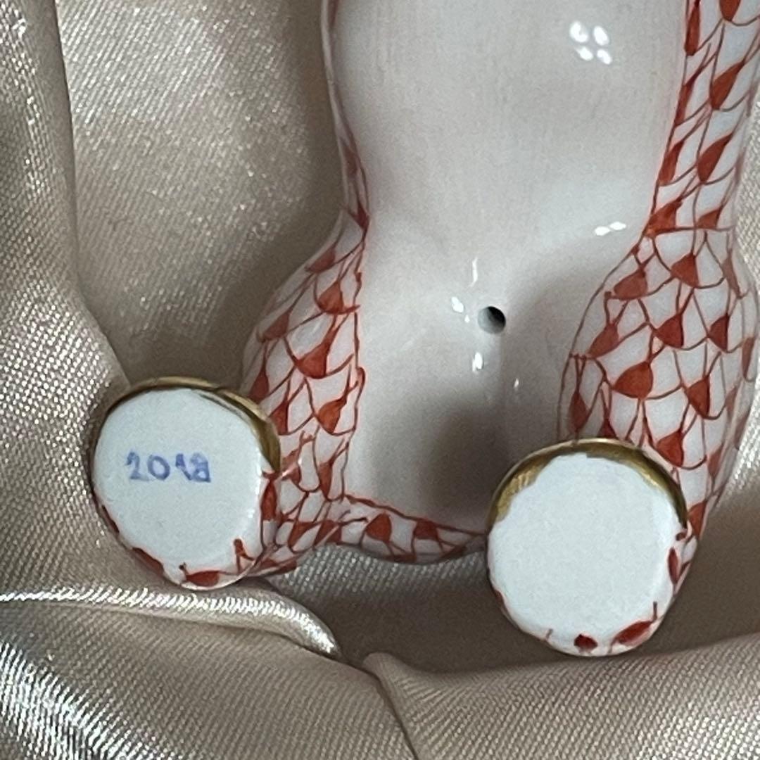 美品　箱付き　ヘレンド HEREND 2018年 犬年 いぬ 干支 フィギュリン