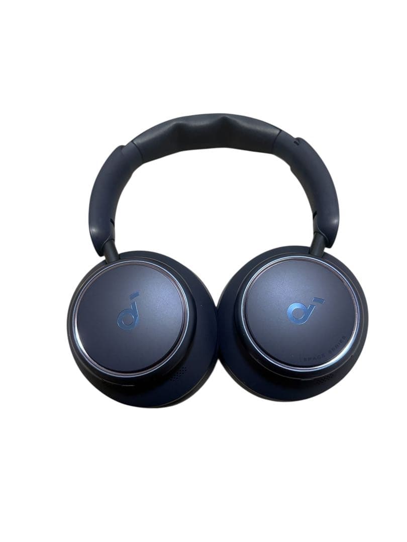 【美品】Anker Soundcore Space Q45 ネイビー　ヘッドホン