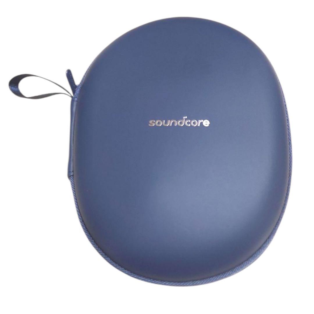 【美品】Anker Soundcore Space Q45 ネイビー　ヘッドホン