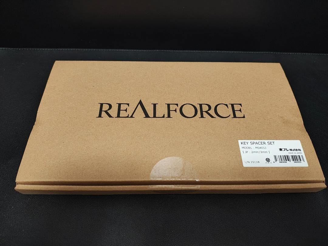 REALFORCEリアルフォース R3UA11＋3㎜キースペーサー 日本語配列