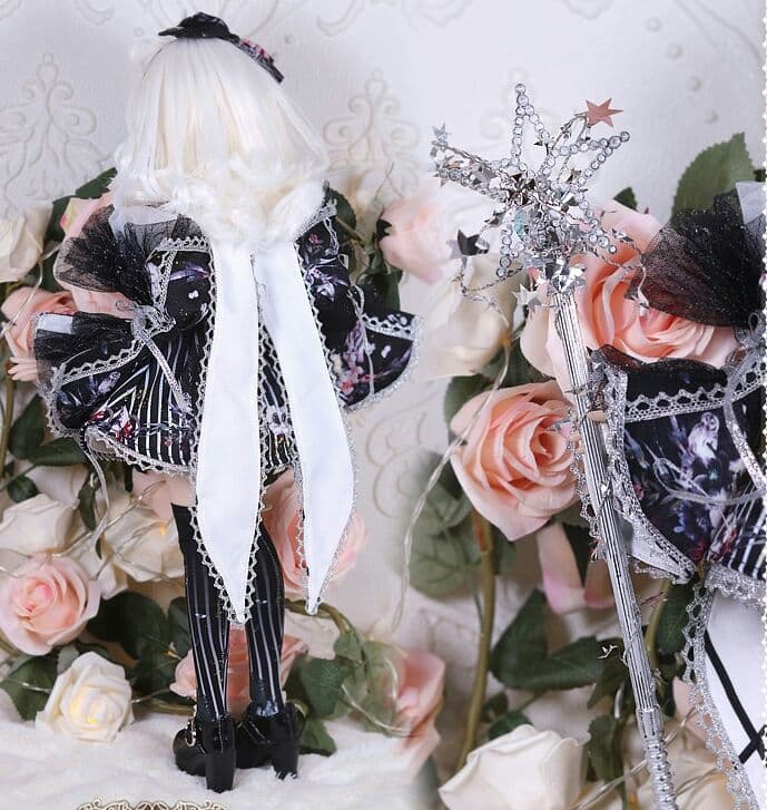 WR91 BJD　1/4 ドール 衣装 ワンピース 日常 洋服 ハンドメイド