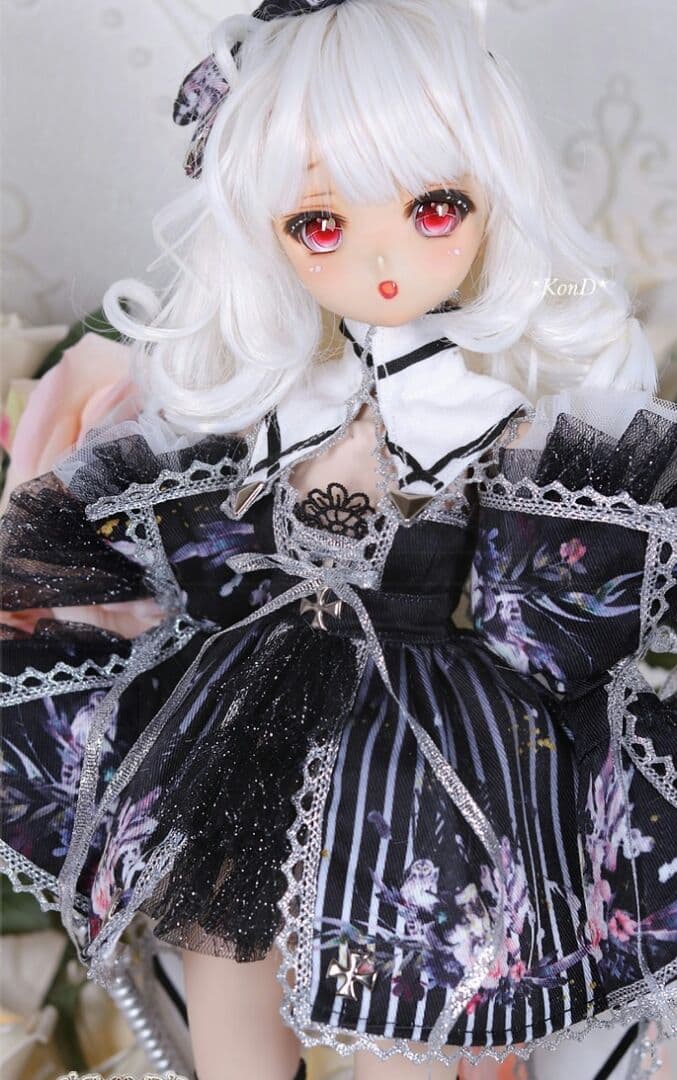 WR91 BJD　1/4 ドール 衣装 ワンピース 日常 洋服 ハンドメイド