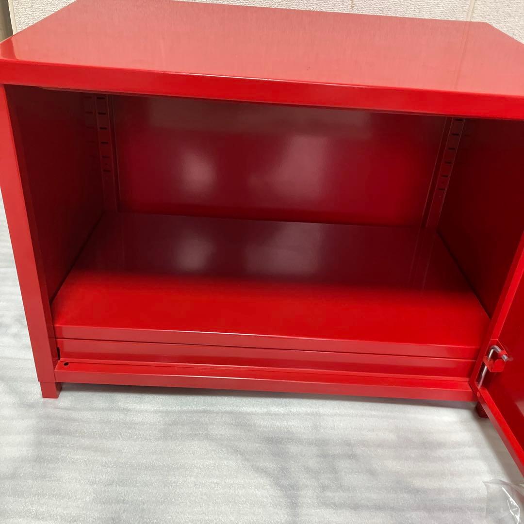 IKEA イケア PSキャビネット　赤