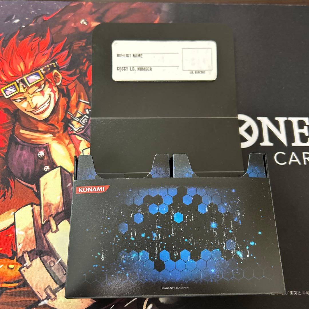 【希少】遊戯王 ダブルデッキケース 海外 WCQ2012 青