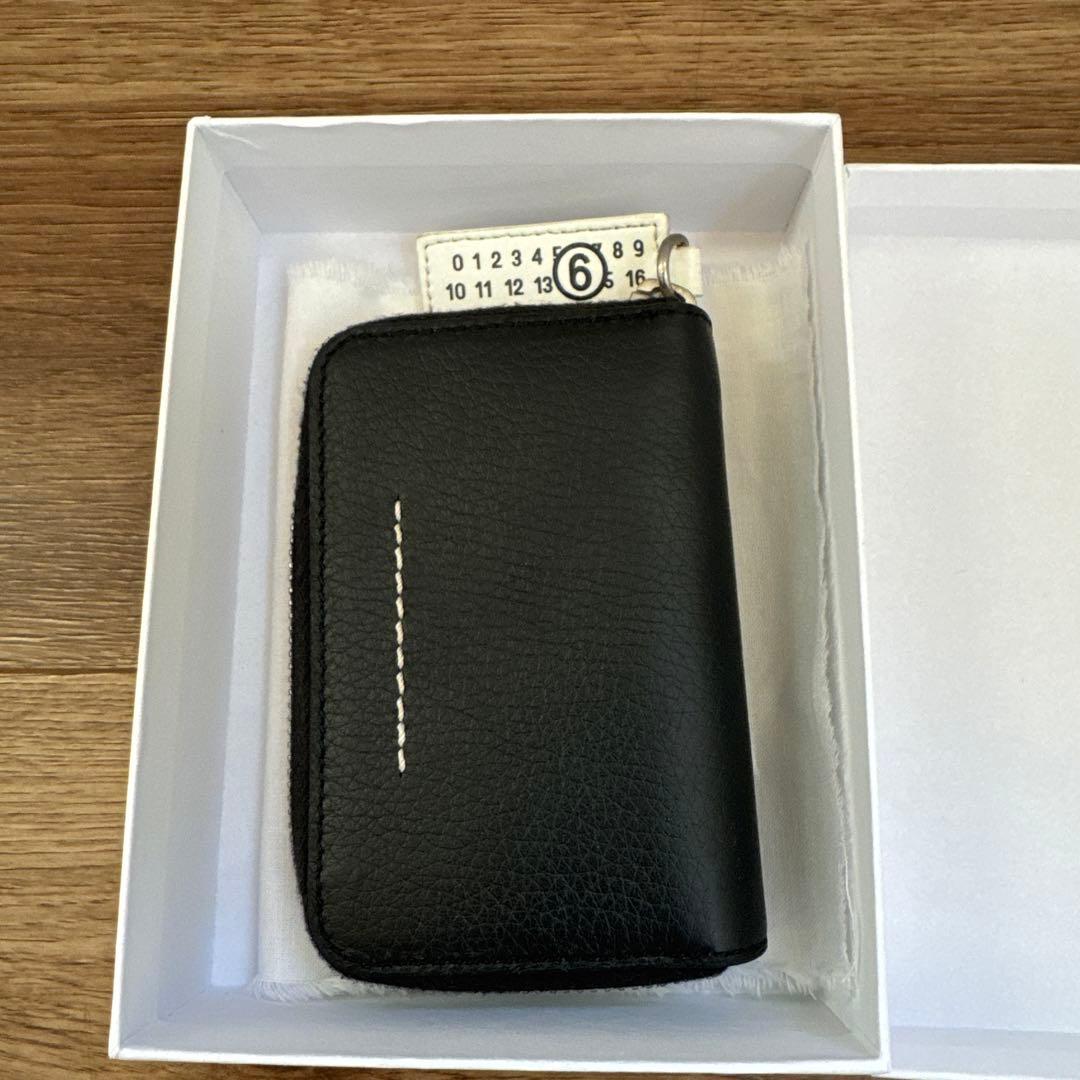 MM6 Maison Margiela ブラックレザー財布【値下相談可】