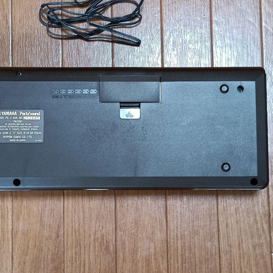 ヤマハ PortaSound PS-3 ACアダプター付き レトロ️♡Y93