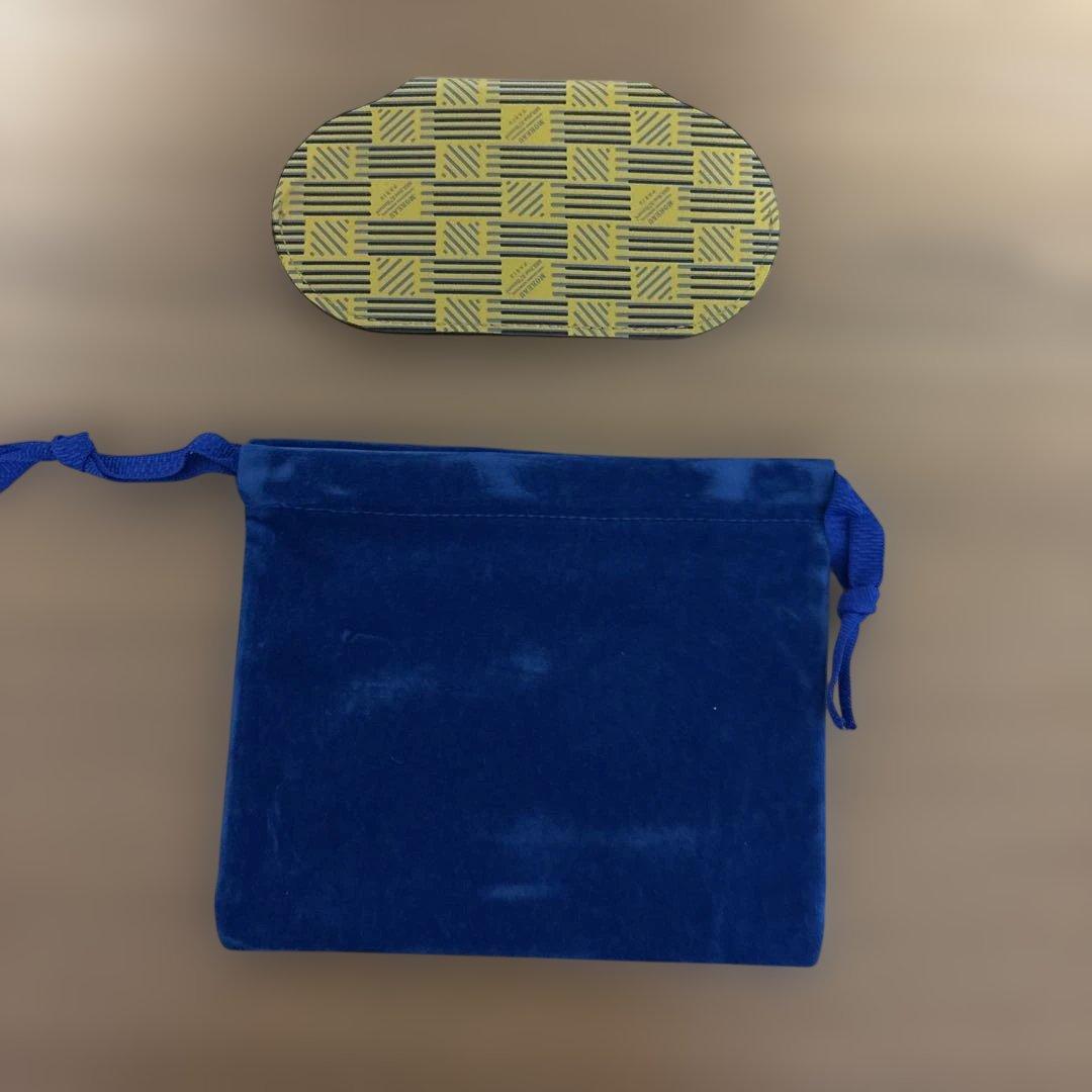 【希少・極美品】モローパリ　メガネケース／イエロー