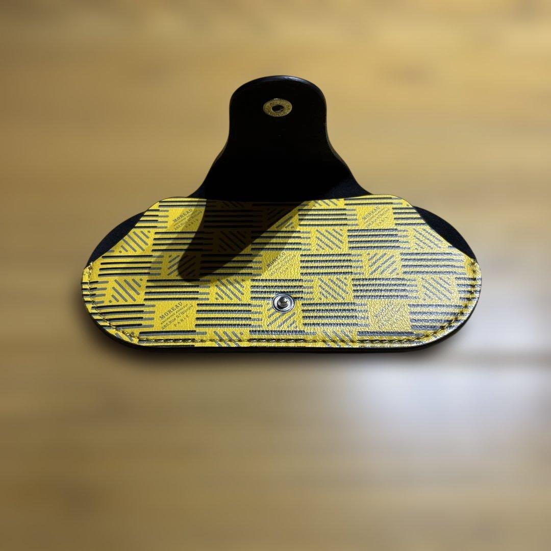 【希少・極美品】モローパリ　メガネケース／イエロー