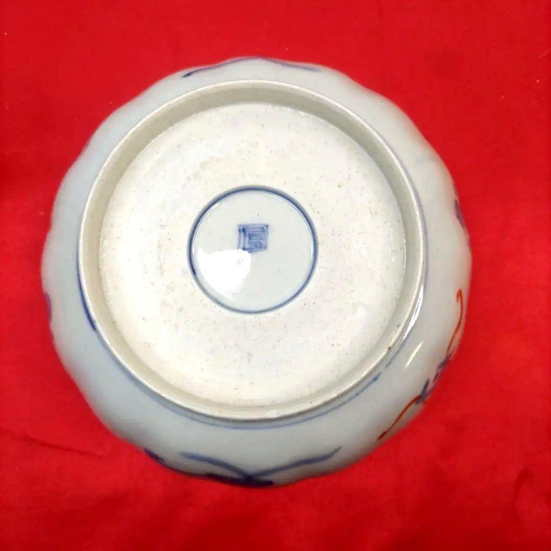 有田焼　伊万里焼　古伊万里　金彩　色絵　なます皿　小皿　小鉢　5寸皿5客セット⑥