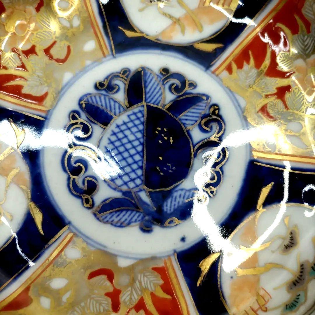 有田焼　伊万里焼　古伊万里　金彩　色絵　なます皿　小皿　小鉢　5寸皿5客セット⑥