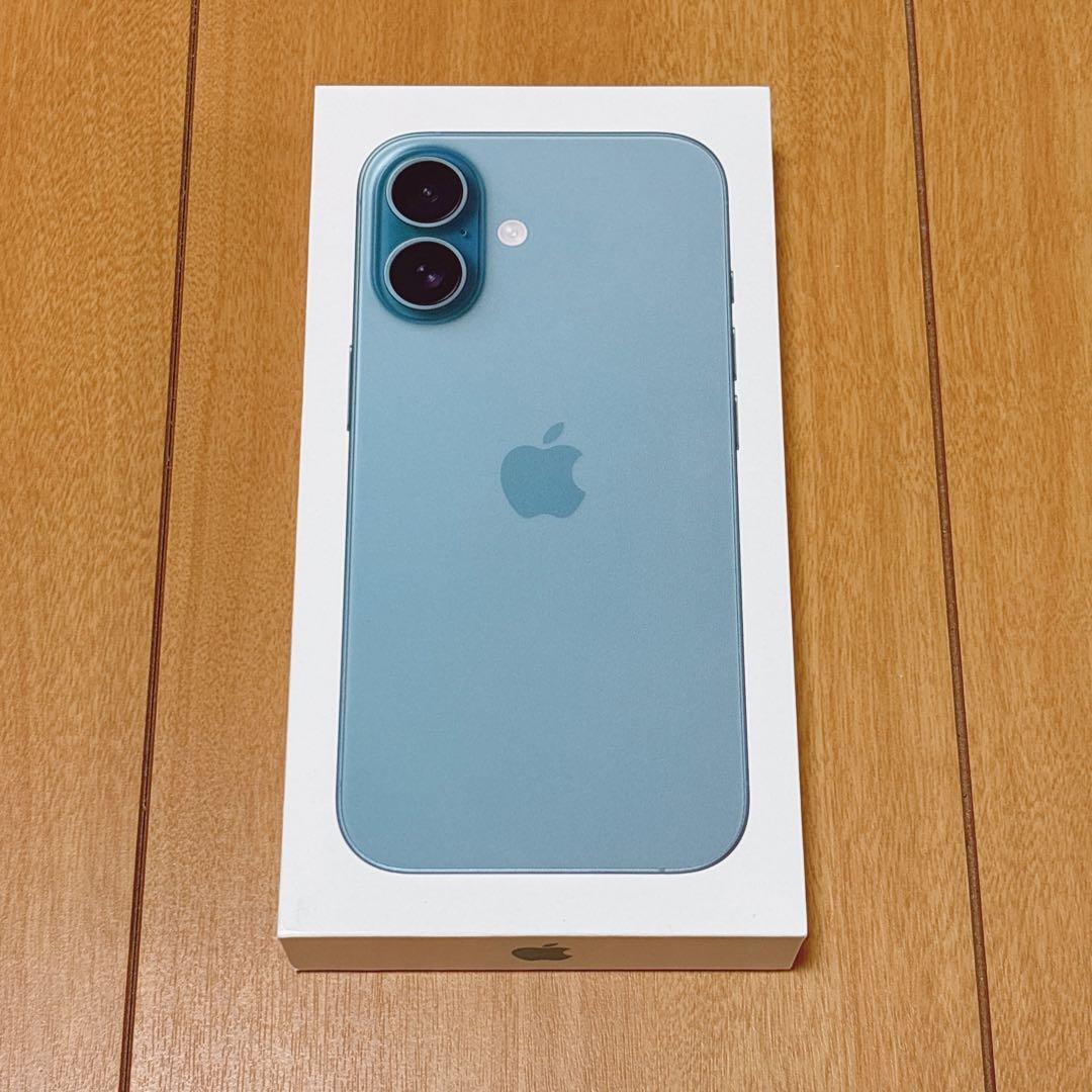 【新品未使用】iPhone16/512GB/ティール/SIMフリー