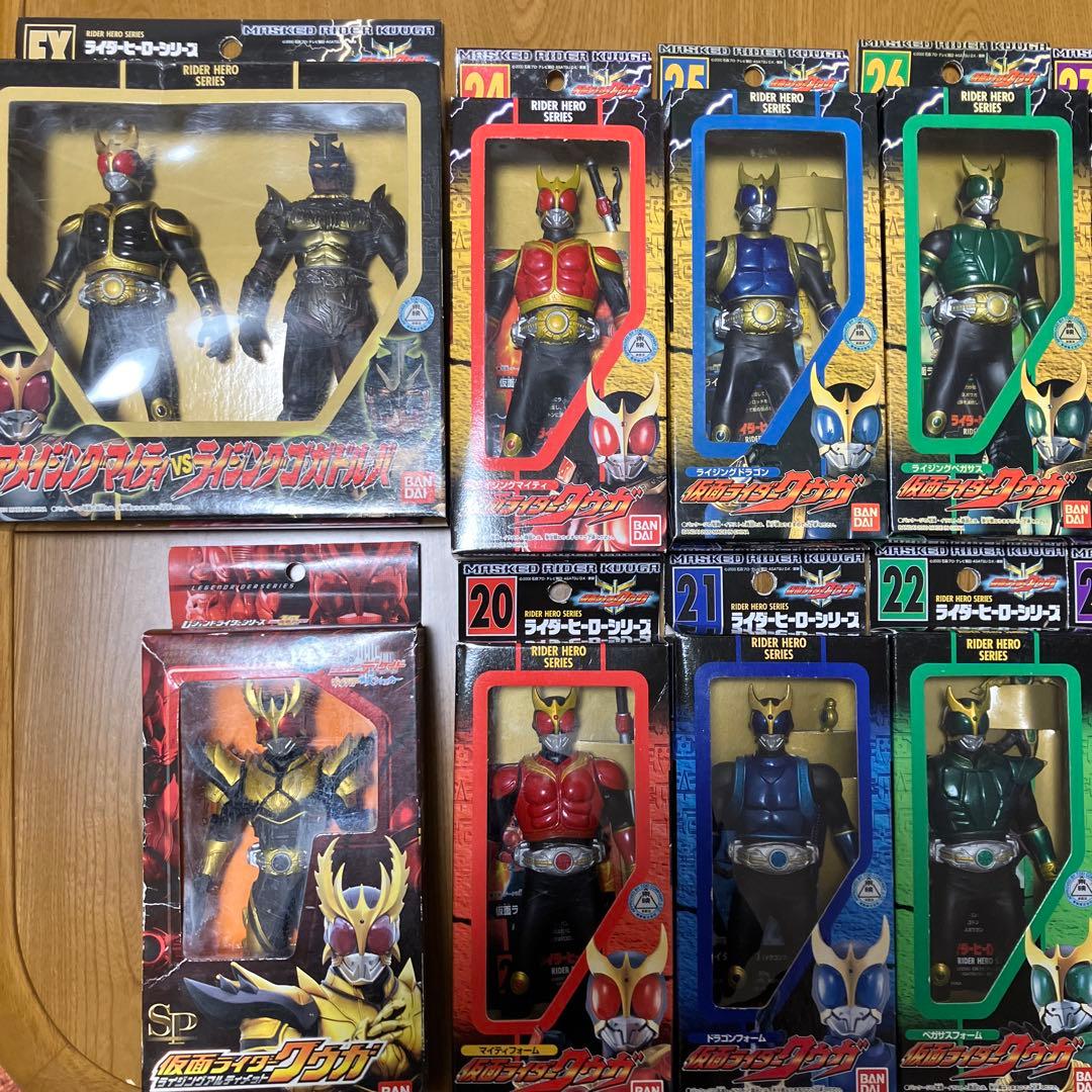ライダーヒーローシリーズ　クウガ　フルセット