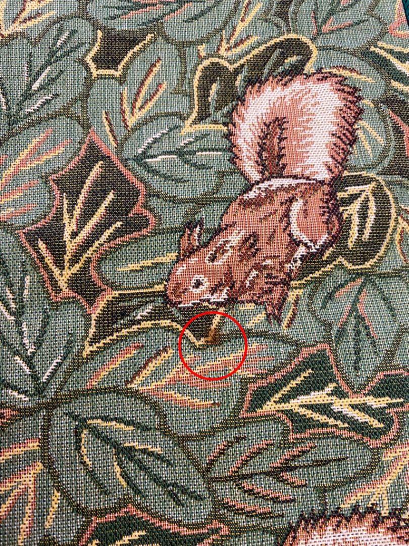 ★テーブル　ランナー★リス　ニューヨーク　ブランド　ルネッサンス　ウーベン