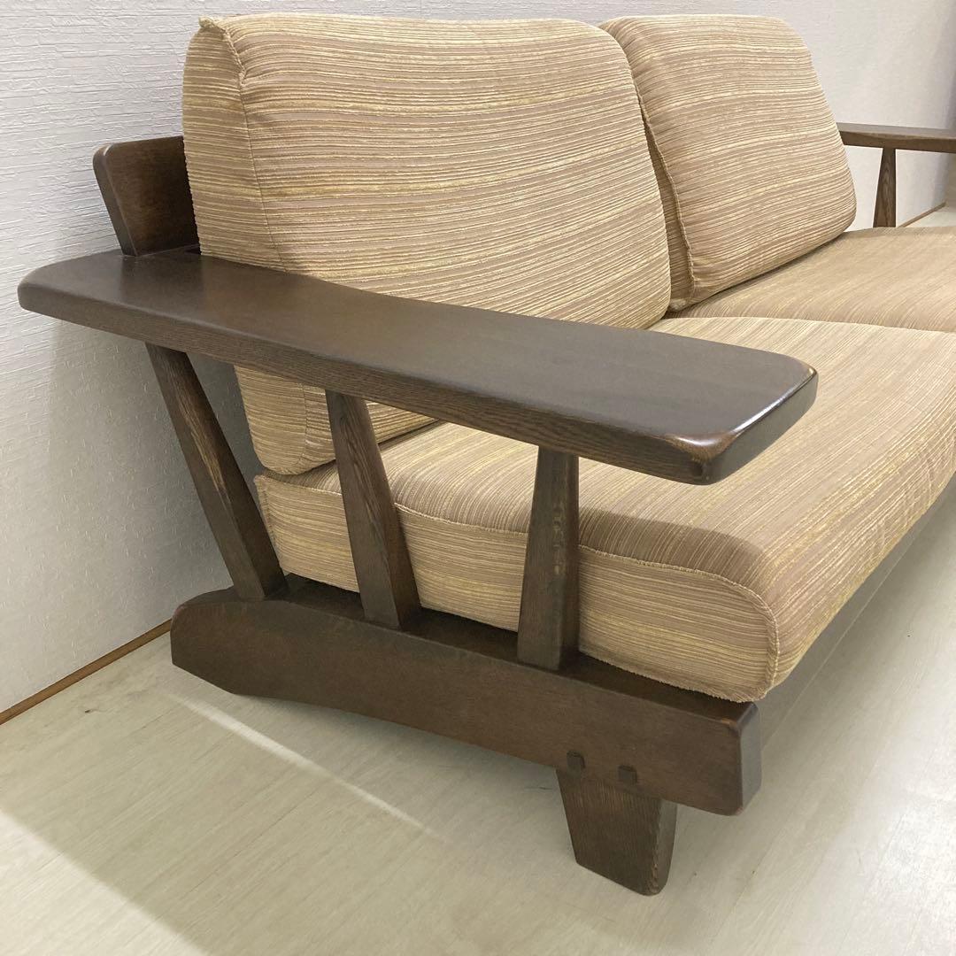 【柏木工】ウィルダネス ワイドアームソファ　２人掛けソファ