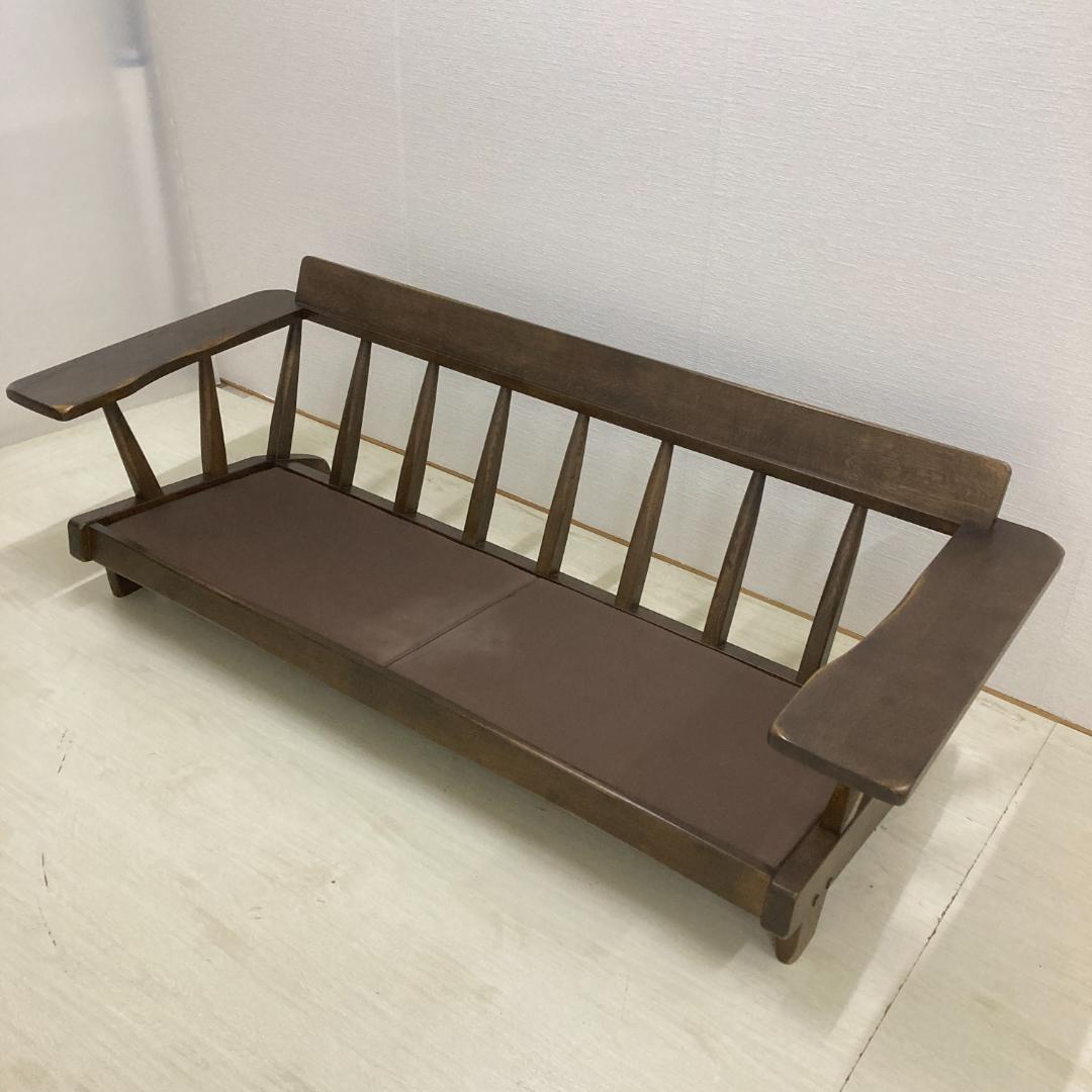 【柏木工】ウィルダネス ワイドアームソファ　２人掛けソファ