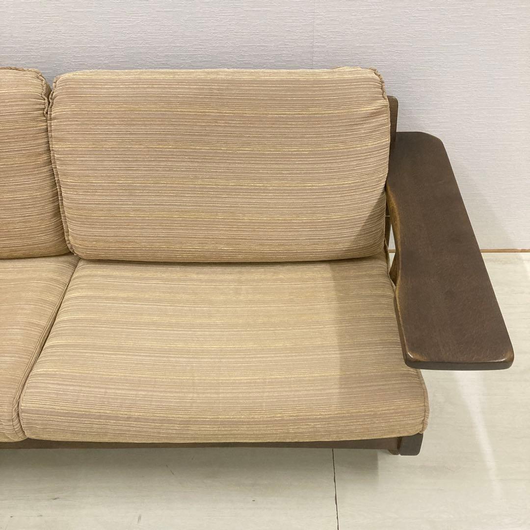 【柏木工】ウィルダネス ワイドアームソファ　２人掛けソファ