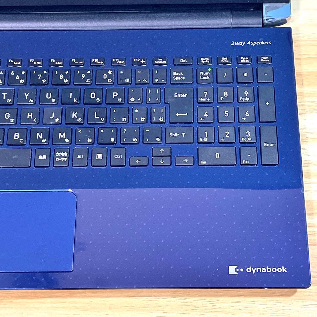 Windowsノート本体 dynabook T8/Corei7/16GB/SSD512GB/Blu-ray