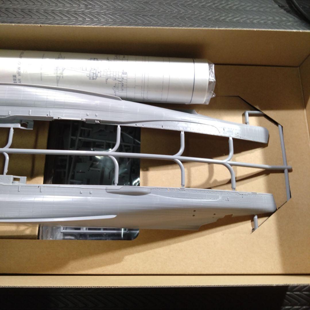 ハセガワ　1/350 戦艦陸奥　完全版(ディテールアップパーツ3点 ＋木製甲板)